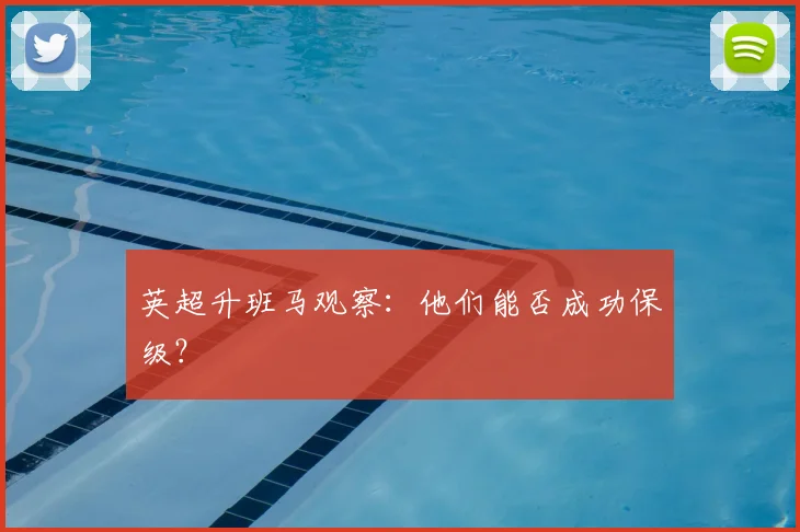 英超升班马观察：他们能否成功保级？